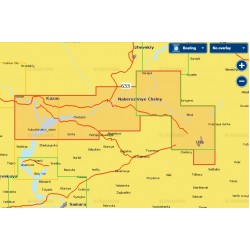 5G633S2 Navionics+ Small Gold, Река Белая и нижняя Кама 